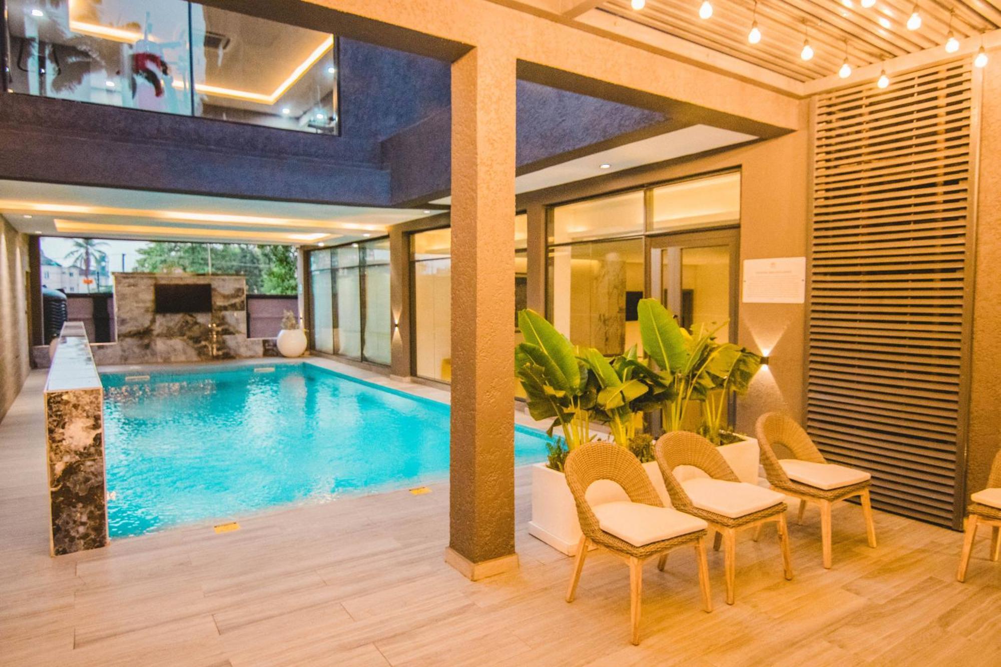 The Safron Hotel 라고스 외부 사진